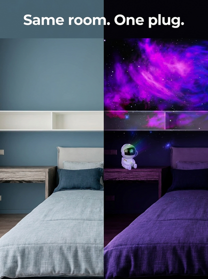 Cosmo the Astronaut- Galaxy Star Projector 2.0